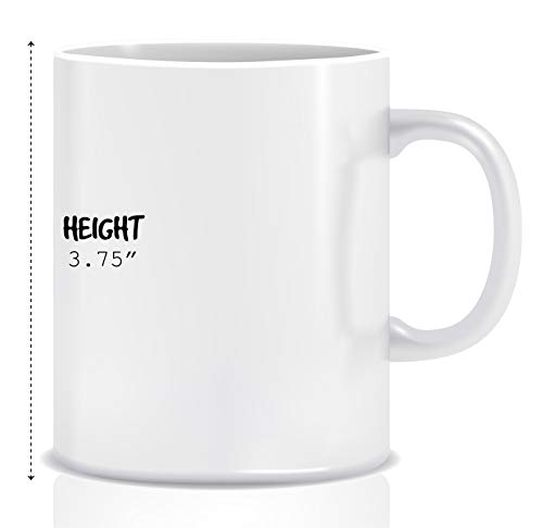 Taza de Cerámica para Café, 11 oz, Diseño Doble miniatura 4