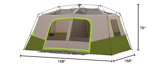 Carpa para camping instantánea de 11 personas 14x14 pies miniatura 7