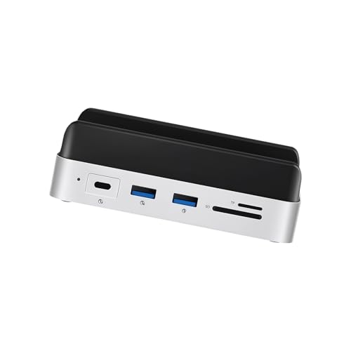 Dcaknri Hub de acoplamiento con almacenamiento de 8 TB, salida HDTV 4K, Gigabit Ethernet y solución de base de carga rápida