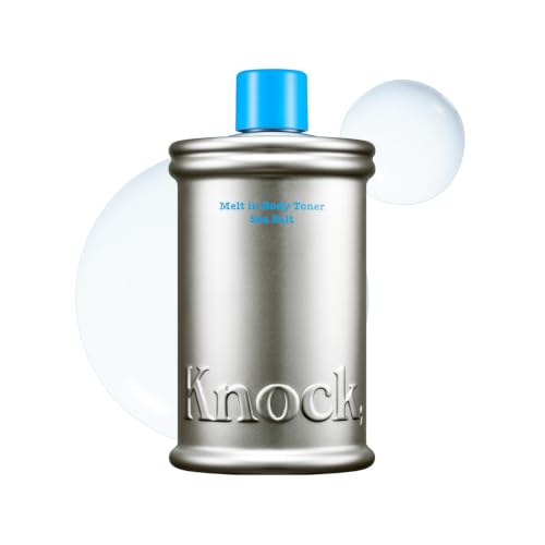 Image of Knock Melt-In Body Toner Sea Salt, Milky Body Moisturizer with Ceramide