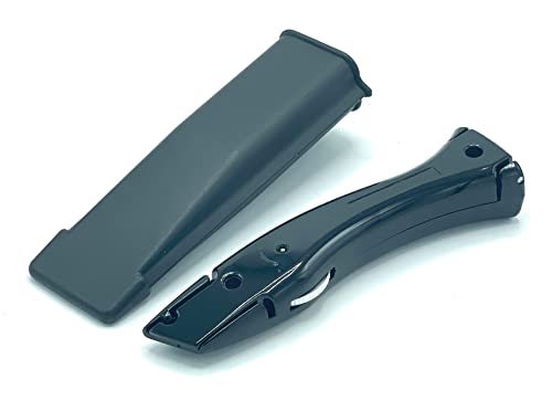 TradeUnderlay Black Carpet Fitter Knife with Holster