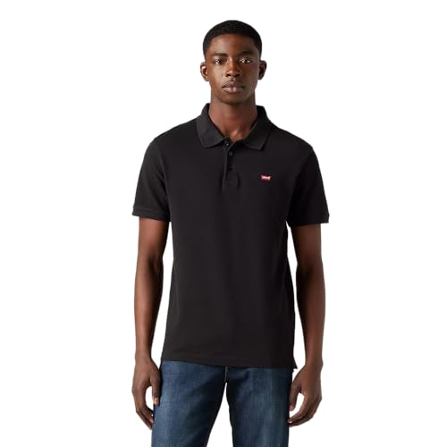Levi's Housemark Polo Shirt for Men, Large, Black