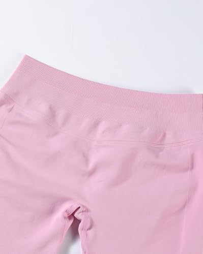 Image of AUROLA Influence Workout Shorts for Women,2.5 3.5 4.5 5.5 6.5 No Roll Up Squat Proof Scrunch Seamless Compression Gym Short