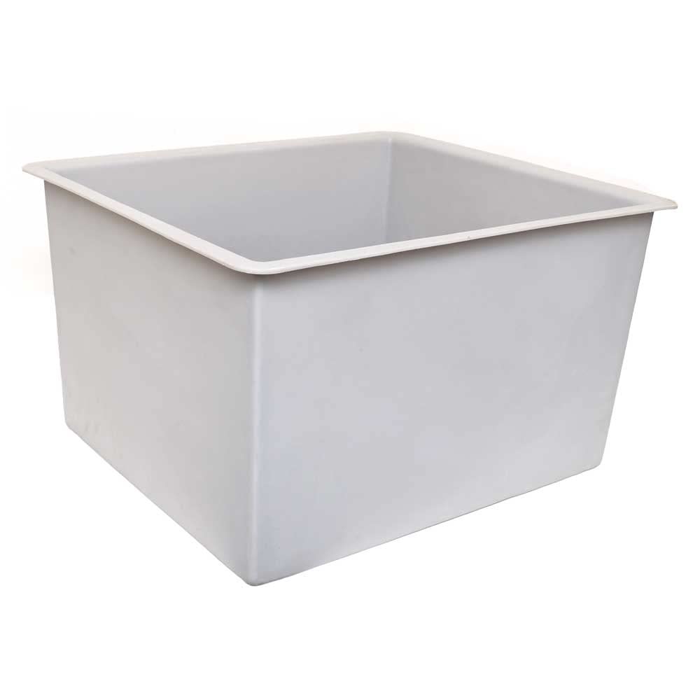 Marine Boat Livewell Tank | 29 Gallon 28 x 24 1/4 Inch Gray Poly