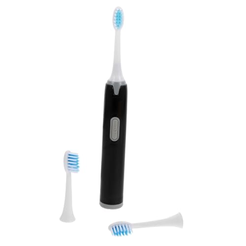 FRCOLOR 3 Pcs Ergonomic Handle Electric Toothbrush Head Sonic Vibration Deep Cleaning for Bad Breath