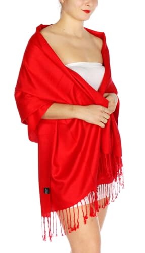 SERENITA Pashmina Shawls Wraps for Women. Dress Cover Up Formal. Cashmere Feel Wrap for Evening Dress.