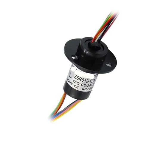 Bague collectrice ZSR012-12A pour petit accouplement électrique rotatif