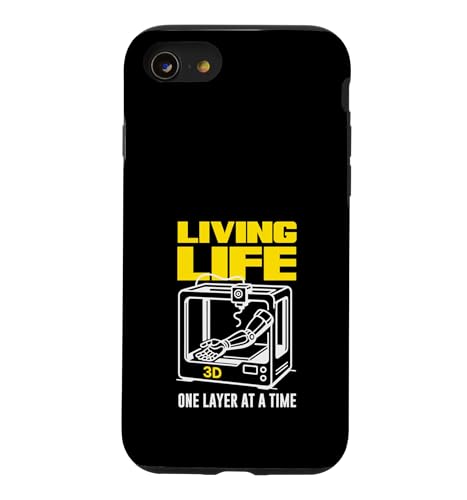 Living Life 3D One Layer At A Time �v�����g �X�}�z�P�[�X iPhone SE (2020) / 7 / 8 �p
