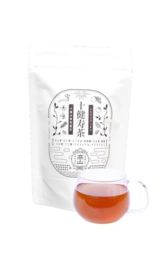 高山茶園 十健寿茶 4g×15包 ハブ茶 はと麦茶 どくだみ茶 杜仲茶 はま茶 柿の葉茶 びわの葉茶 クコ茶 アマチャヅル キダチアロエ ブレンド茶 ティーバッグ ノンカフェイン 健康茶 ティーパック ハトムギ茶 お茶 ギフト プレゼント