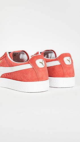PUMA Suede Vintage High-Risk Red/Puma White Men's 8.5, Women's 10 Medium