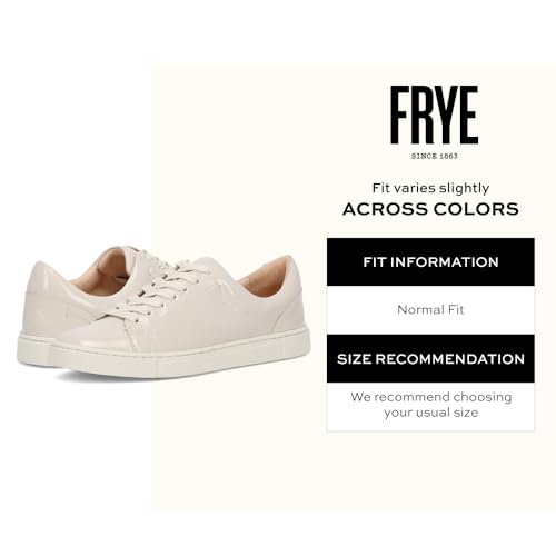 Image of Frye Ivy Low Lace Sneakers for Women - Removable Footbed Shoes - Leather Womens Casual Shoes - Crafted from Soft, Vintage Italian Leather with Removable Molded Footbed
