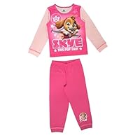 Paw Patrol, Girls 2 Piece Pyjamas Set Featuring Skye, Pink, Age 3-4 Years