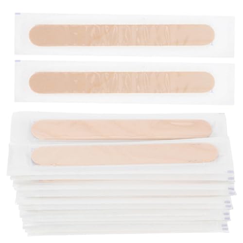 Depresores linguales de madera para exámenes bucales seguros, pack portátil de 200 piezas