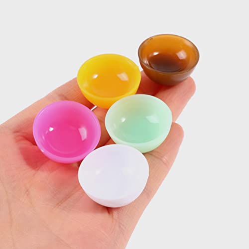 Gadpiparty 25 Peças Tigelas De Casa De Bonecas Em Miniatura 1: 12 Mini Prato De Plástico Modelo De B