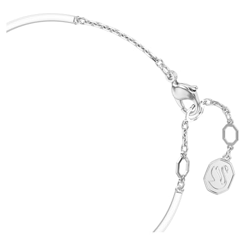 Swarovski Hyperbola Bangle, Infinity, Blue, Rhodium Finished3