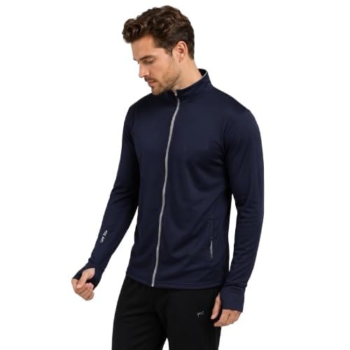 a to z creation Ice Pro UPF 50+ Sunscreen Jacket for Men, Anti-Tan Summer Cooling Lightweight Full Sleeve Zip-Up Jacket for Outdoor Sports Travel-picture-39