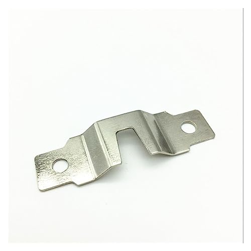 Image of Flush Mount Bracket ,Interlock Hanging 5 Pairs Wall Mount Hanging Picture Hardware Metal Hanger for Frames Cross-Stitch Poster Hook, 49*12mm, Silver