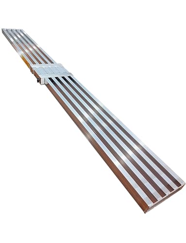 Ausziehbare Aluminium-Diele für Gerüste, verstellbare Länge, 26 cm breit, Teleskop-Arbeitsplatte mit rutschfester Plattform, unterstützt 150 kg, 195,5–360 cm Länge Ausziehbare Aluminium-Diele für Gerüste, verstellbare Länge, 26 cm breit, Teleskop-Arbeitsplatte mit rutschfester Plattform, unterstützt 150 kg, 195,5–360 cm Länge