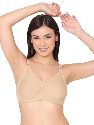 Image of Groversons Paris Beauty Super Support M-Frame Non Padded Everyday Cotton Bra (BR133)