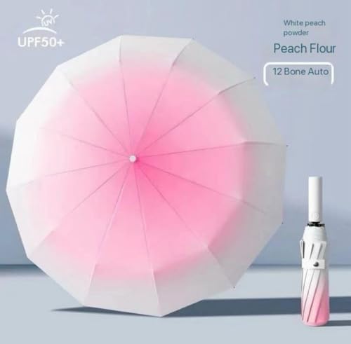 Image of HomeCloud Magic Umbrella Windproof, Sunproof & Rainproof with Sturdy Steel Shaft & Wrist Straps | Secret Blossoms Occur with Water Magic Print | Easy to Hold & Carry | Umbrella for Women, Men & Kids