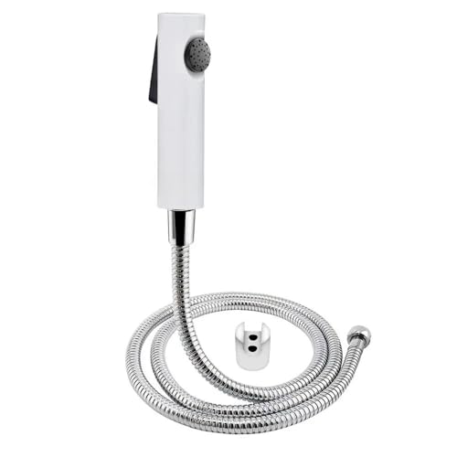 JOKSEEN ABS Health Faucet with SS-304 Grade 1.0 Meter Flexible Hose Pipe and Wall Hook, White (Jet Spray for Toilet), PolisheD (B0CY2S6HPQ) Amazon Price History, Amazon Price Tracker