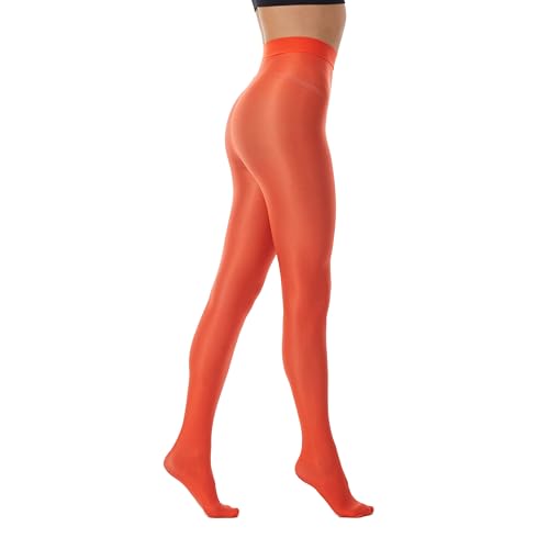 Image of Frola Shaping Tights for Women 70D Shimmery Pantyhose for Dance Ballet Glitter Socks