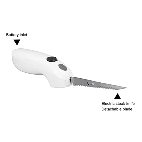 Electric Fillet Knives with Blades Cordless Electric Fillet Knife with Non Slip Grip Handle Charger and Case for Fishing Classic Fillet Knife Cut and Self Draining