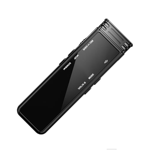 Magnétophone numérique haute capacité 32 Go Activation vocale Design léger pour conférence en classe