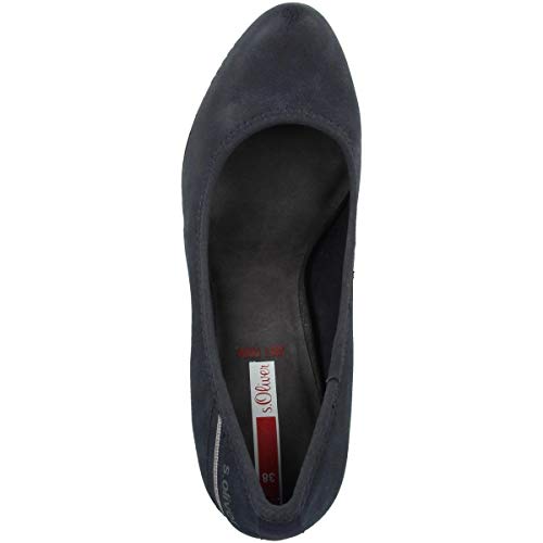 S.Oliver Decolleté, Pompa Donna, Blu, 39 EU