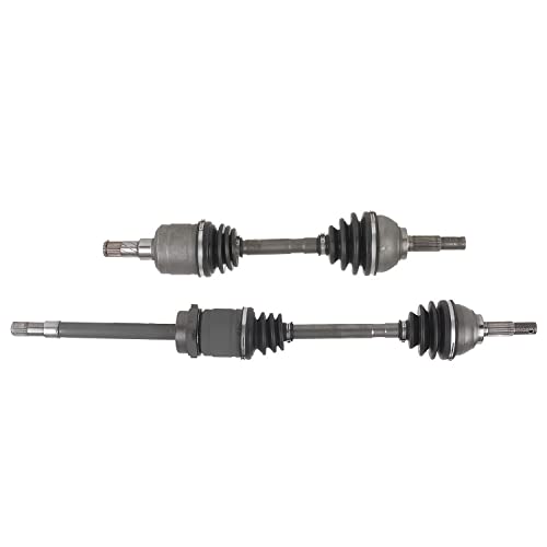 Image of Detroit Axle - Pair Front CV Axles for 1989-1994 Nissan Maxima [Non-ABS] 1990 1991 1992 1993 CV Axle Shafts Assembly Replacement