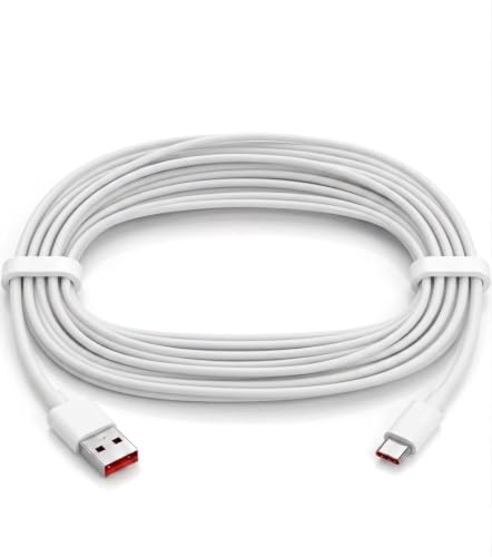 Image of 2 Meter | USB to Type-C | Fast Charging Cable | WHITE | 2 Metre | 480 Mbps Data Transfer | for Smartphones and Tablets (WHITE)