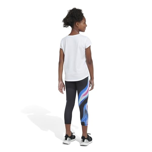 adidas Girls' Aeroready Hyper Real 7/8 Tights4