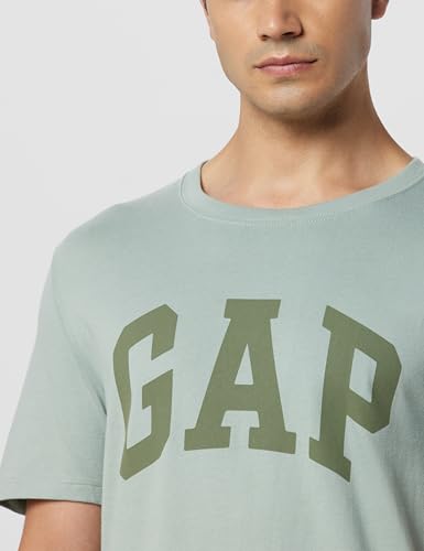 Image of Gap Men Printed Regular fit Half Sleeve Round Neck T-Shirt