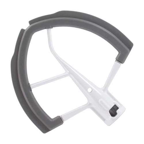 Flex Edge Beater, Espátula de silicona con borde flexible para cocina – Accesorio multifunción para amasadoras con raspador para cuenco para dulces, crema y quebrada