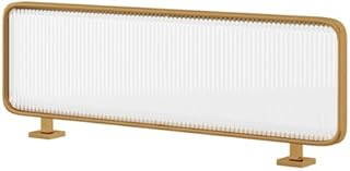 Tempered Glass Room Divider - Iron Art Partition for Hotels, Bars, Resta...