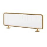 RAUMTEILERPLATTEN: Dieser dekorative Paravent verfügt über eine Basis mit Endkappen für zusätzliche Schönheit. Die Installation ist sehr einfach. Ziehen Sie einfach die Schrauben fest, um die Basis zu befestigen. Es ist wasserdicht und waschbar.