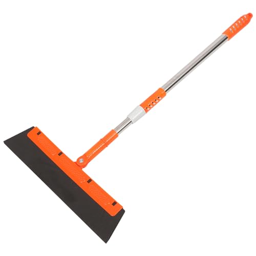 Hoement Handheld Glass Squeegee for Window Cleaning Scraper Rounded Corners for Use Mirrors Shower Doors and Home Glass