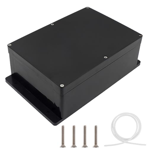 Boite de derivation etanche exterieur IP67 plastique grand volume noire