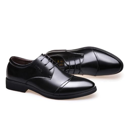 Men's Dress Shoes Classic Mens Oxfords Formal Business Shoes Modern Oxford Derby4