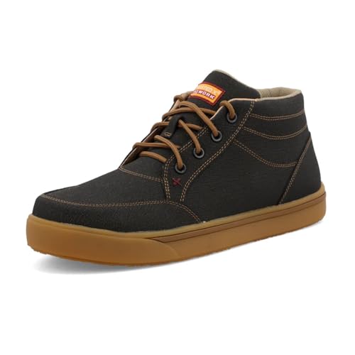 Image of Twisted X Men's Kicks Nano Composite Toe Work Shoes, Charcoal, 7 W