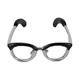 少女向け 開口式指輪 かわいい眼鏡デザイン 調節可能なリング ミニチュア眼鏡モチーフ 男女の子共通 カジュアル＆ファッション向けアクセサリー​ 日常用 ファッション 指輪 コレクション