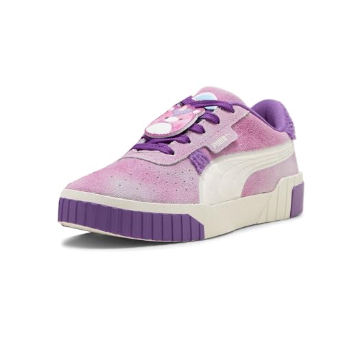 PUMA Kids Girls Cali Lola X Squish Perforated Lace Up Sneakers Shoes Casual - Pink, Purple - Size 2 M2