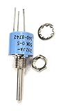 CLAROSTAT 392JA-50K Miniature Potentiometer 50K OHM 1/2' DIAM 1/8' DIAM Shaft