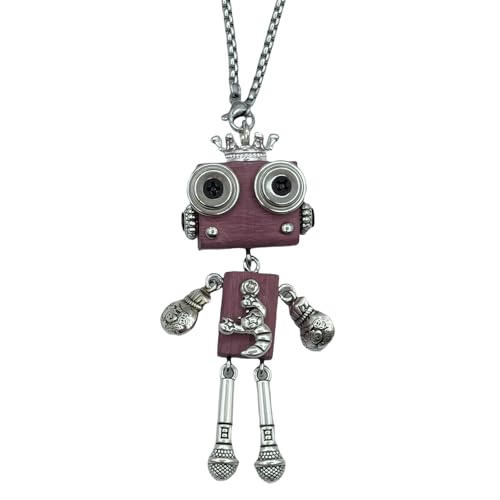 Steampunk Wooden Robot Zodiac Necklace – Handmade Punk Style Pendant for Men & Women – 12 Horoscope Signs Gift – Unique Wood Jewelry for Birthdays & Fashion Lovers (Scorpio(October 23–November 21)) Steampunk Wooden Robot Zodiac Necklace – Handmade Punk Style Pendant for Men & Women – 12 Horoscope Signs Gift – Unique Wood Jewelry for Birthdays & Fashion Lovers (Scorpio(October 23–November 21))