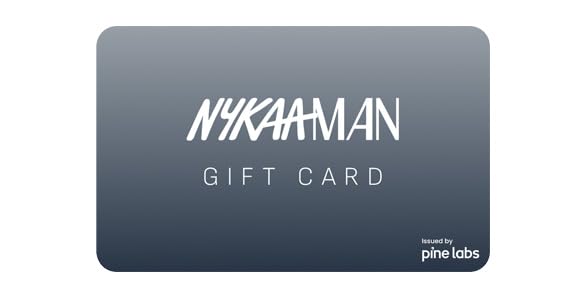31QnDYUeHJL Nykaa Man | Flat 3% off | E-Gift Card | Instant Delivery | Valid for online & in-store purchases | 1 year validity