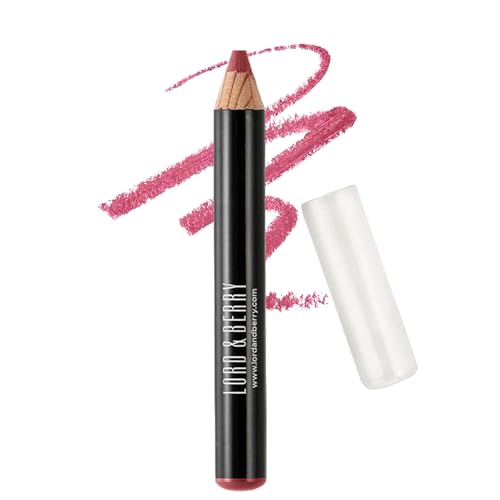 Lord & Berry MAXIMATTE Crayon Lipstick, Lip Liner Long Lasting Intense Color With Soft & Creamy Touch, Lipstick For Women Enriched With Vitamin E Hydrating, INTIMACY