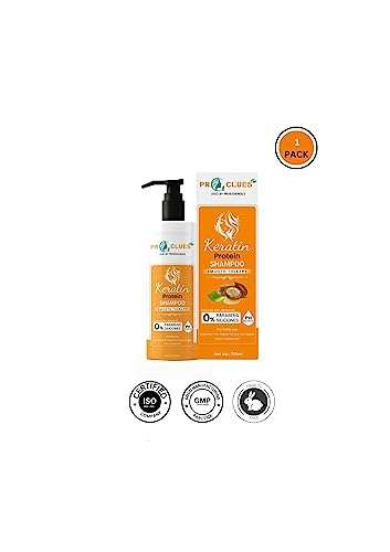 Image of Keratin Smooth Shampoo 250 ml, With Keratin & Argan Oil for Damaged Hair Total Repair - All Hair, For Men & Women - Suitable for Color Treated & All hair Types