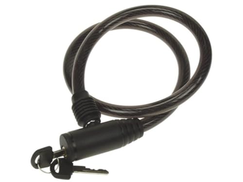 Perel Localización de bicicletas, Ø 10 mm, con 2 llaves