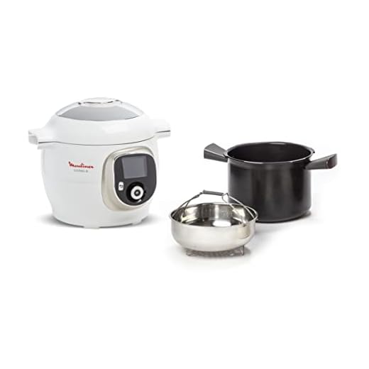 Moulinex Cookeo CE851A - Robot de Cocina, cocina alta Presión, 6 Modos Cocción, programable, 150 recetas programadas y Bol Extraíble Antiadherente con Capacidad hasta 6 raciones y fácil interfaz