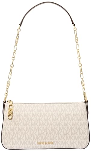 Michael Kors Bolsa de corrente média Empire, Baunilha/Bolota, One Size